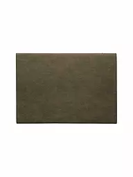ASA SELECTION | Tischset "Vegan Leather" 46x33cm (Toffee) | dunkelgrün