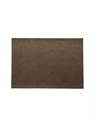 ASA SELECTION | Tischset "Vegan Leather" 46x33cm (Toffee) | braun