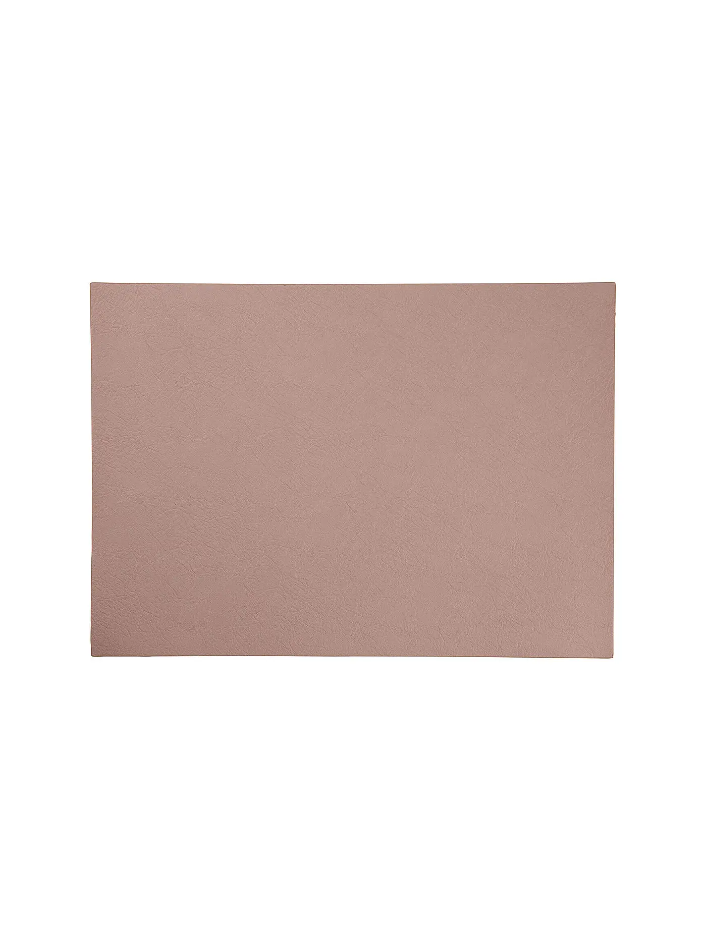 ASA SELECTION | Tischset "Vegan Leather" (Silver Cloud) | rosa