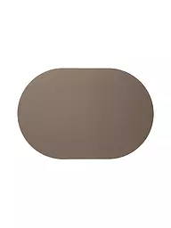ASA SELECTION | Tischset oval 49,5 x 33cm Emerald  | braun