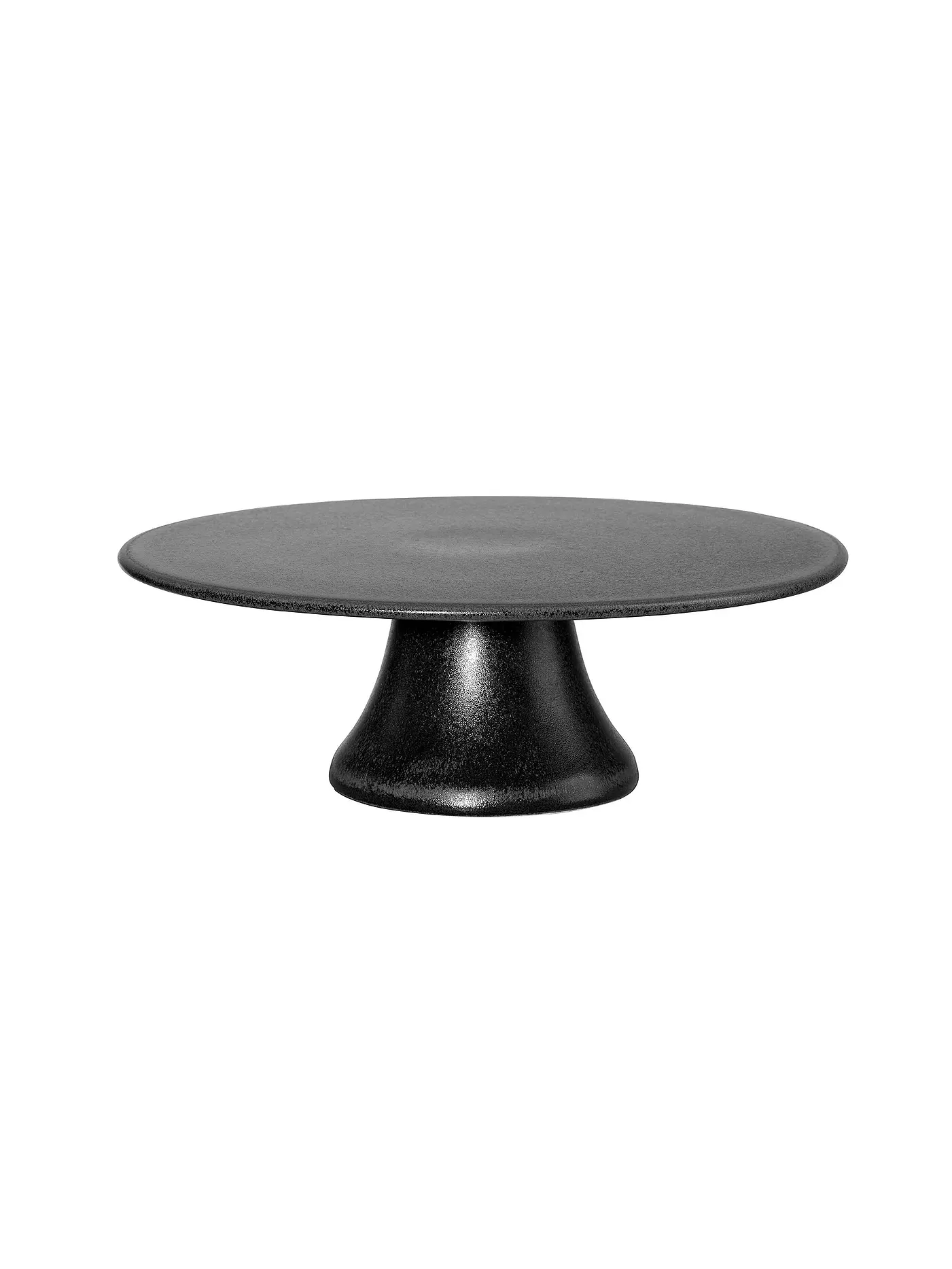ASA SELECTION | Tortenplatte 22,5cm GRANDE schwarz | schwarz