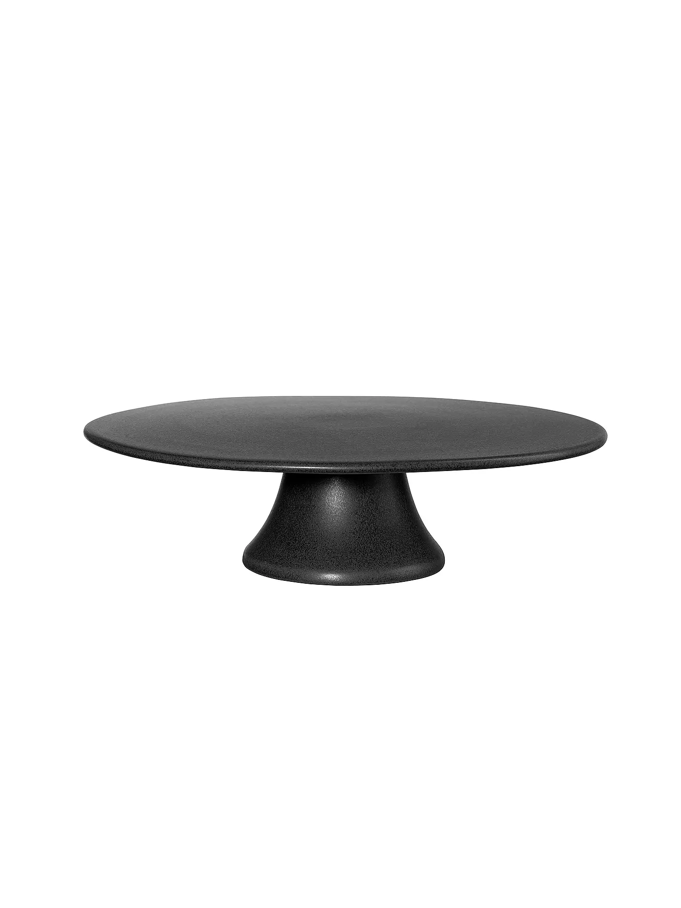 ASA SELECTION | Tortenplatte 35cm GRANDE schwarz | schwarz