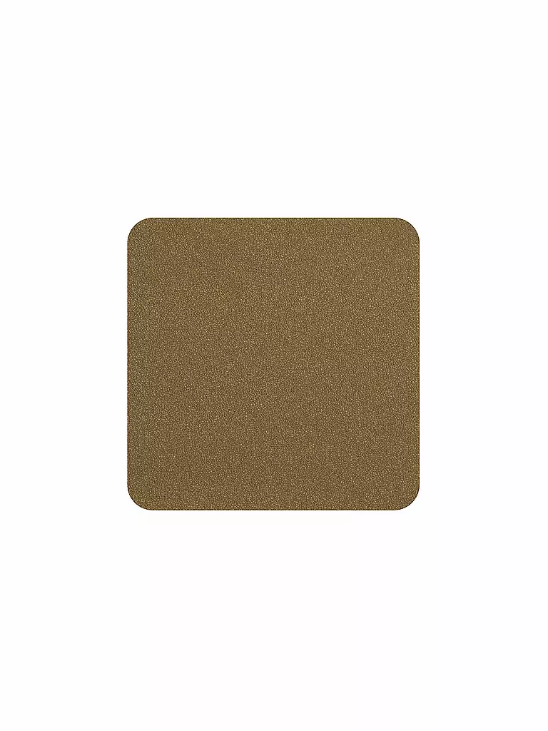 ASA SELECTION | Untersetzer Soft Leather 4er 10x10cm Cork | camel