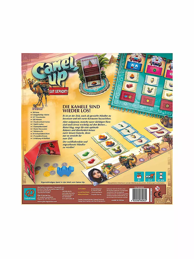 ASMODEE |  Camel Up: Gut gepackt! | keine Farbe