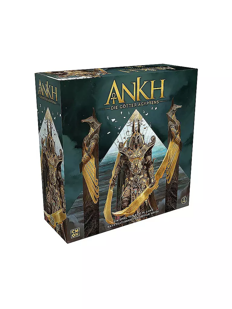 Antiker Tempel Für Alle Götter Kreuzworträtsel ASMODEE Brettspiel - Ankh: Die Götter Ägyptens keine Farbe