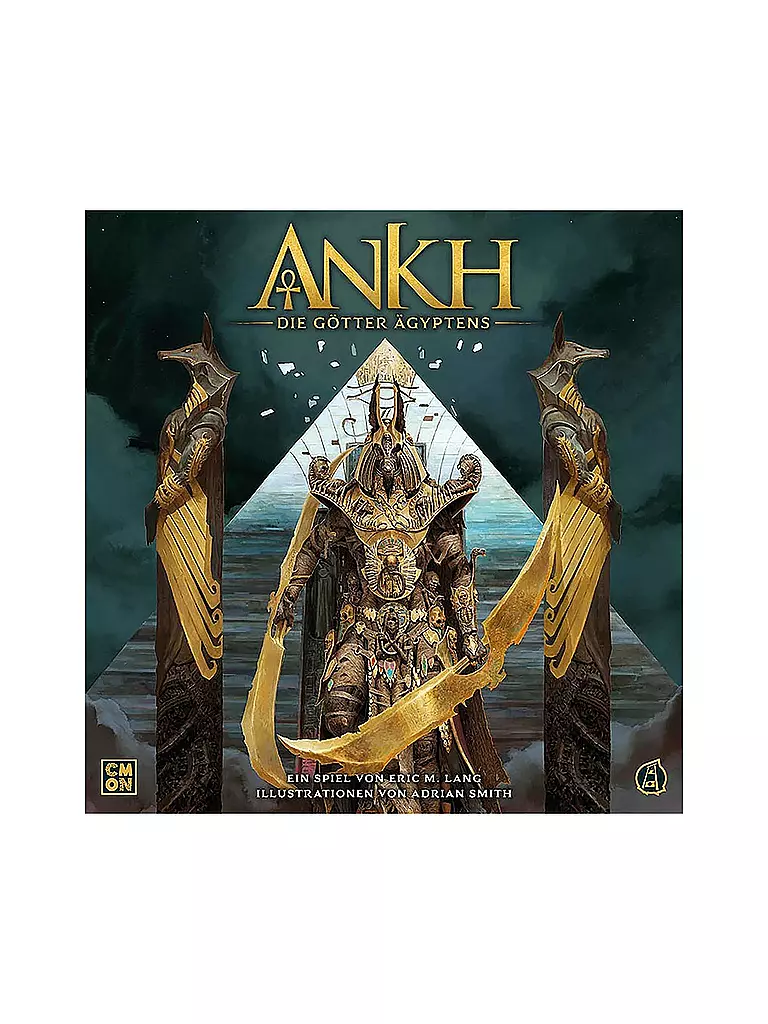 Antiker Tempel Für Alle Götter Kreuzworträtsel ASMODEE Brettspiel - Ankh: Die Götter Ägyptens keine Farbe