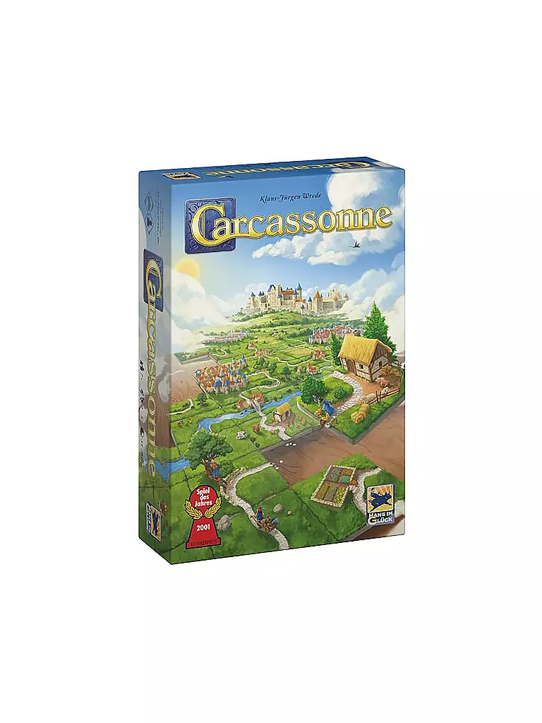 ASMODEE | Brettspiel - CARCASSONNE: Grundspiel V3.0 - DE | keine Farbe