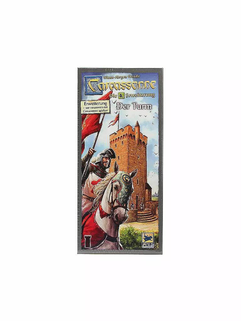 ASMODEE | Brettspiel - Carcassonne - Der Turm (4. Erweiterung) | keine Farbe