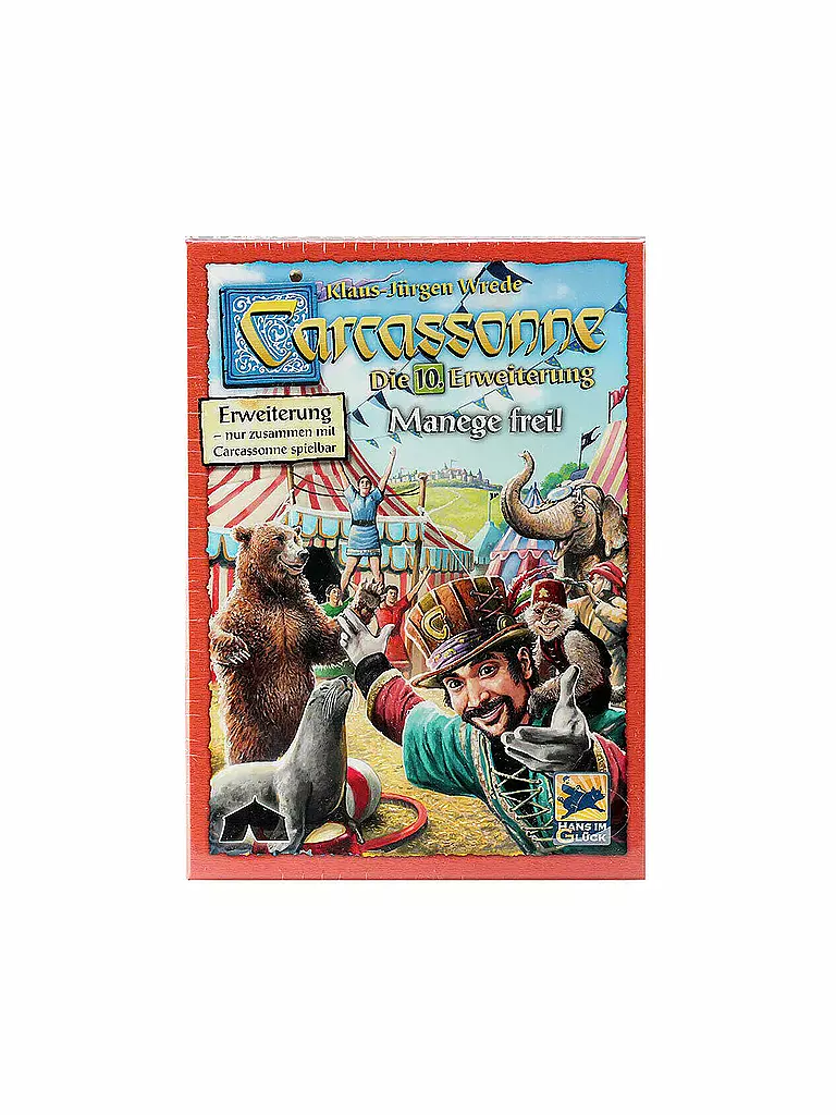 ASMODEE | Brettspiel - Carcassonne - Manege frei (10. Erweiterung) | keine Farbe