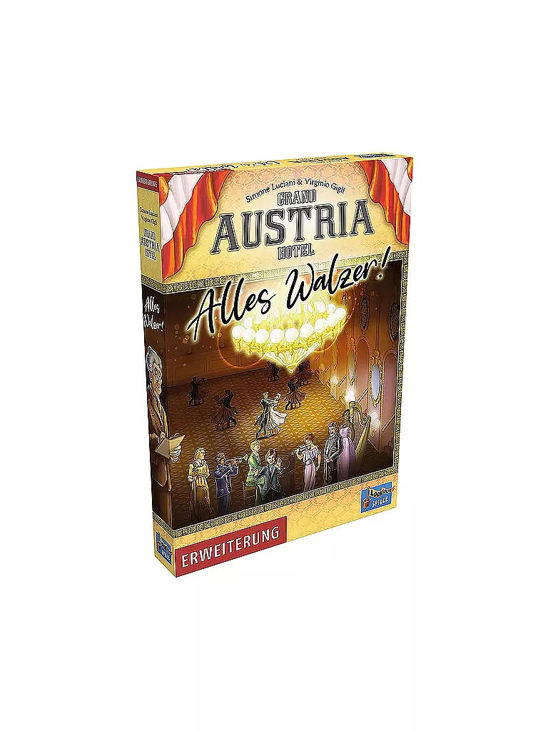 ASMODEE | Brettspiel - Grand Austria Hotel – Alles Walzer | keine Farbe
