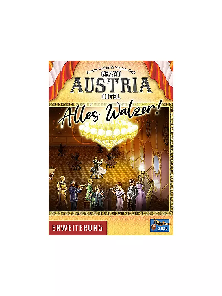 ASMODEE | Brettspiel - Grand Austria Hotel – Alles Walzer | keine Farbe