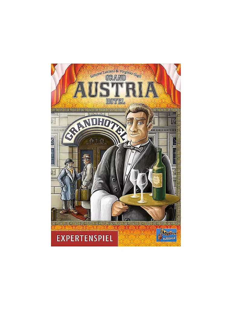 ASMODEE | Brettspiel - Grand Austria Hotel | keine Farbe