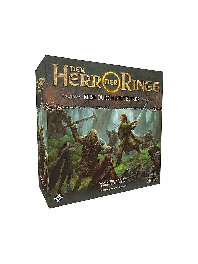 ASMODEE | Brettspiel - Herr der Ringe - Reise durch Mittelerde (Grundspiel) | keine Farbe