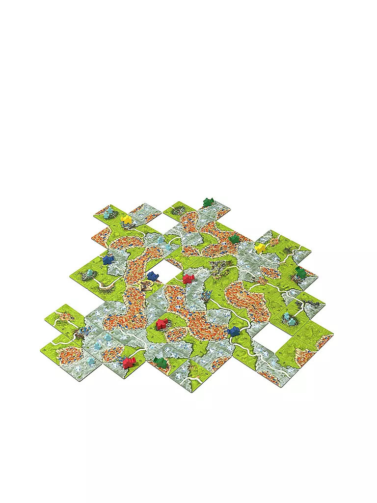 ASMODEE | Brettspiel - Nebel über Carcassonne | keine Farbe