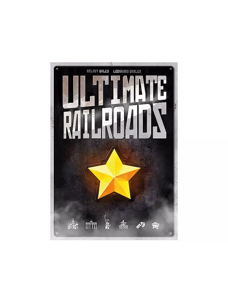 ASMODEE | Brettspiel - Ultimate Railroads | keine Farbe