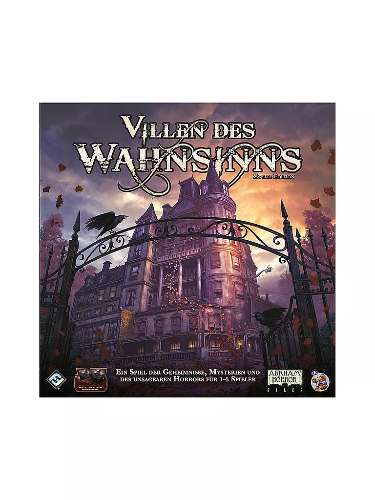 ASMODEE | Brettspiel - Villen des Wahnsinns -  2 Edition - Grundspiel  | keine Farbe