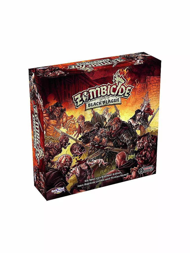 ASMODEE | Brettspiel - Zombicide - Black Plague  | keine Farbe