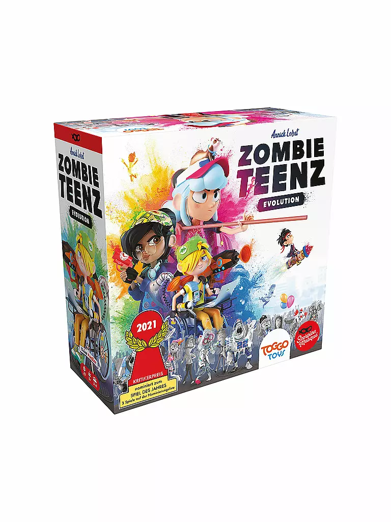 ASMODEE | Brettspiel - Zombie Teenz Evolution | keine Farbe