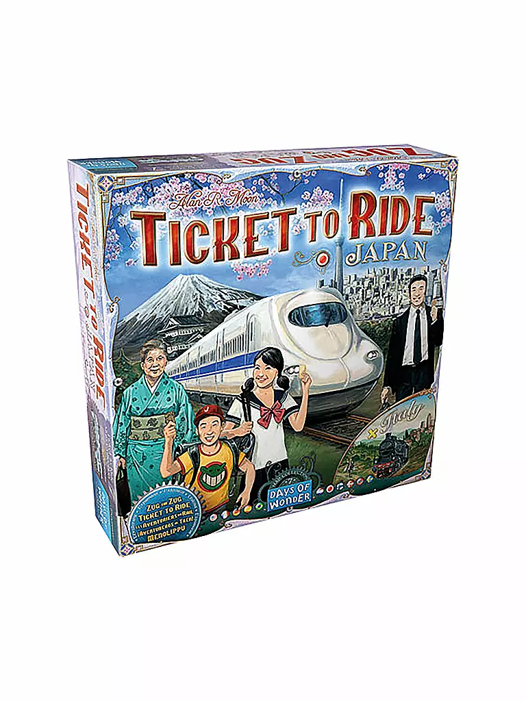 ASMODEE | Brettspiel - Zug um Zug - Japan & Italien ( Map Collection 7 ) | keine Farbe