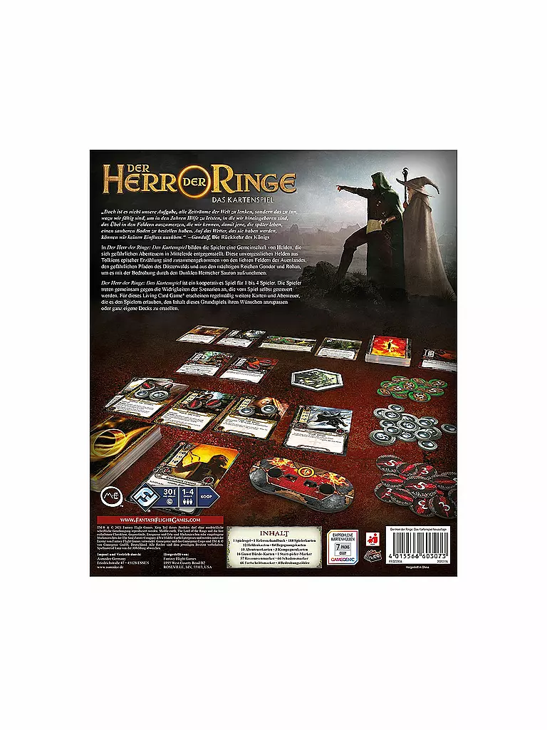 ASMODEE | Der Herr der Ringe: Das Kartenspiel | keine Farbe