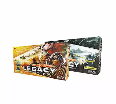 ASMODEE Pandemic Legacy Season 2 (Schwarz)