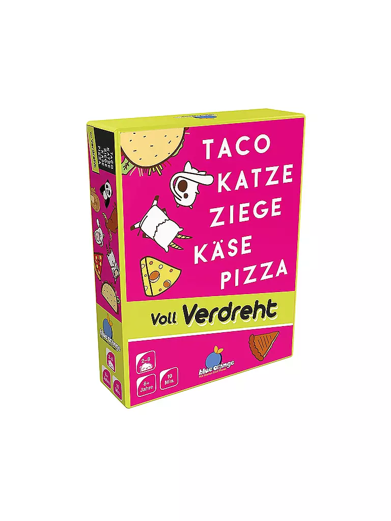 ASMODEE | Taco Katze Ziege Käse Pizza: Voll Verdreht | keine Farbe