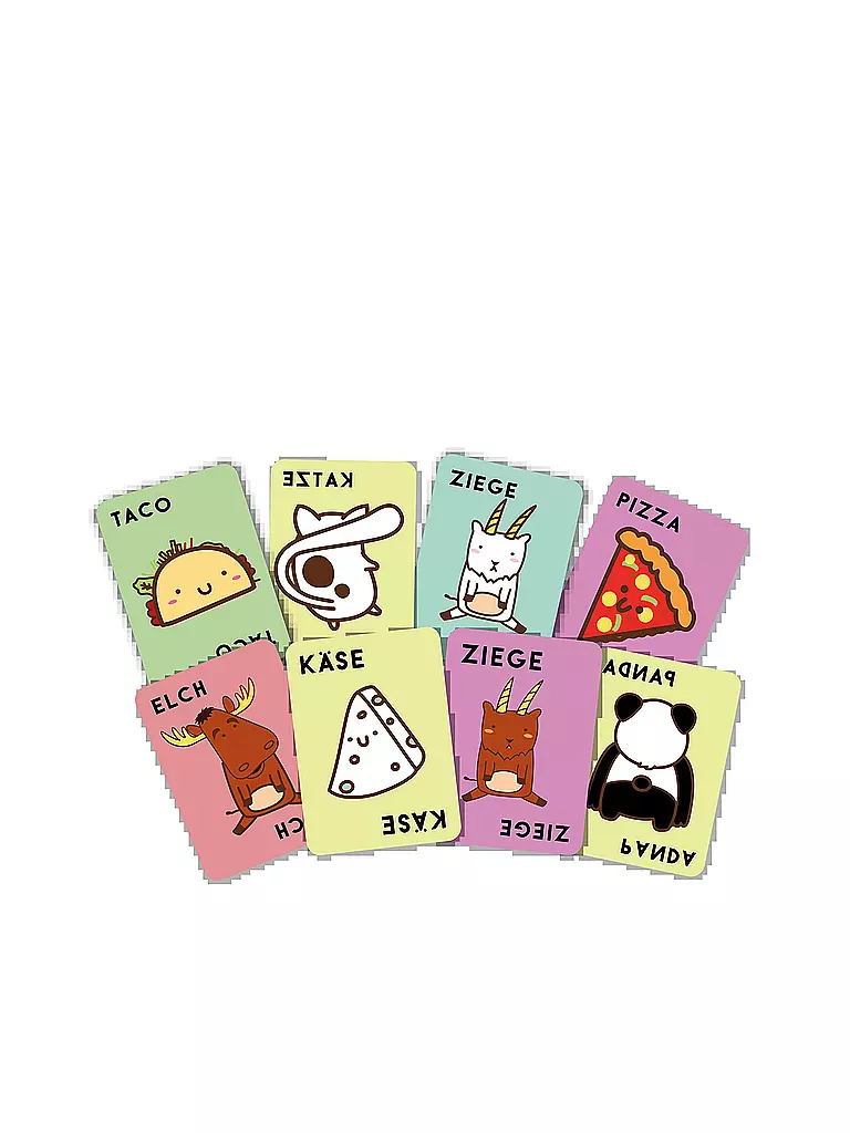 ASMODEE | Taco Katze Ziege Käse Pizza: Voll Verdreht | keine Farbe