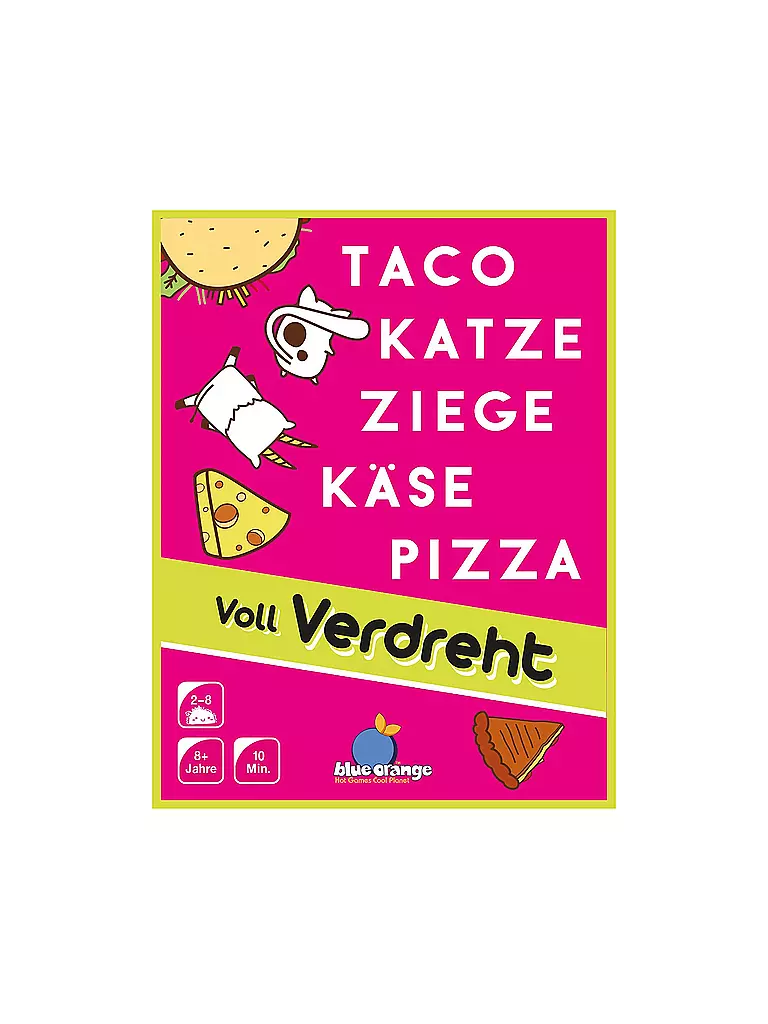ASMODEE | Taco Katze Ziege Käse Pizza: Voll Verdreht | keine Farbe