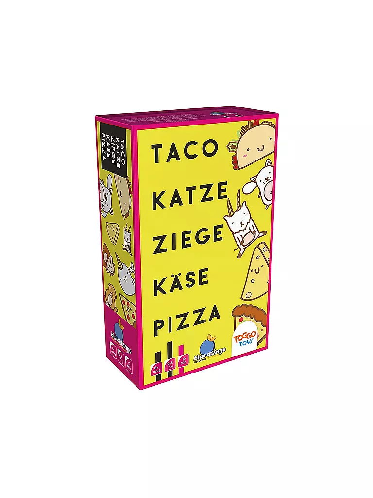 ASMODEE | Taco Katze Ziege Käse Pizza | keine Farbe