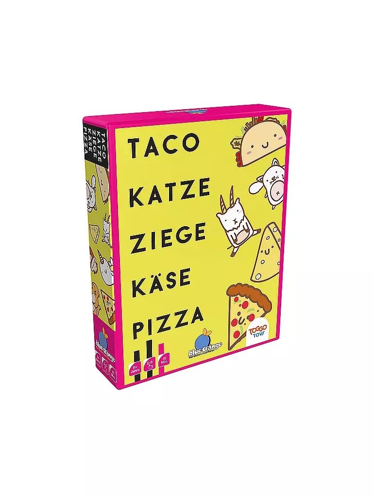 ASMODEE | Taco Katze Ziege Käse Pizza | keine Farbe