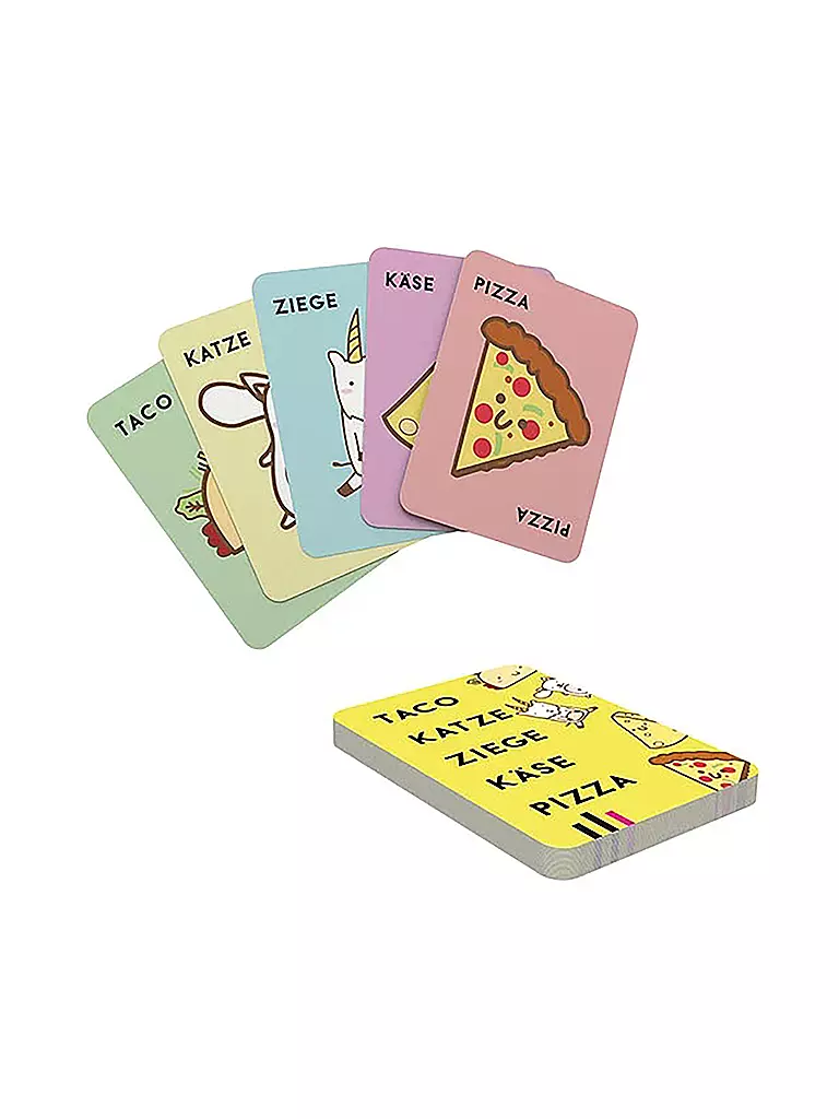 ASMODEE | Taco Katze Ziege Käse Pizza | keine Farbe