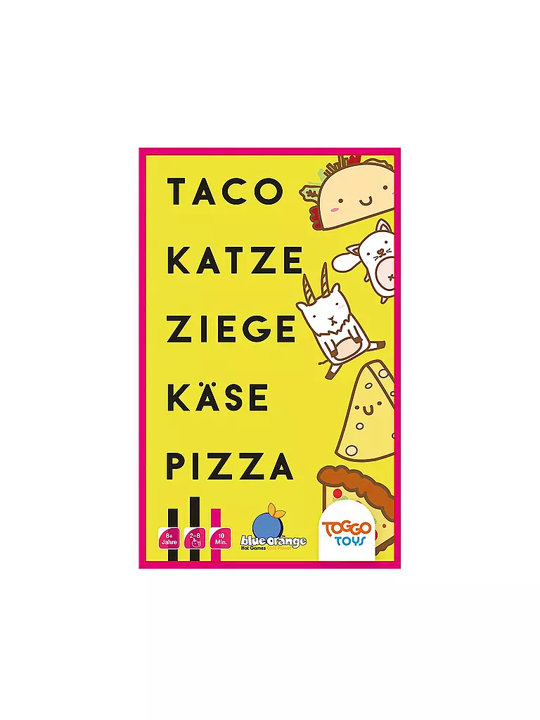 ASMODEE | Taco Katze Ziege Käse Pizza | keine Farbe
