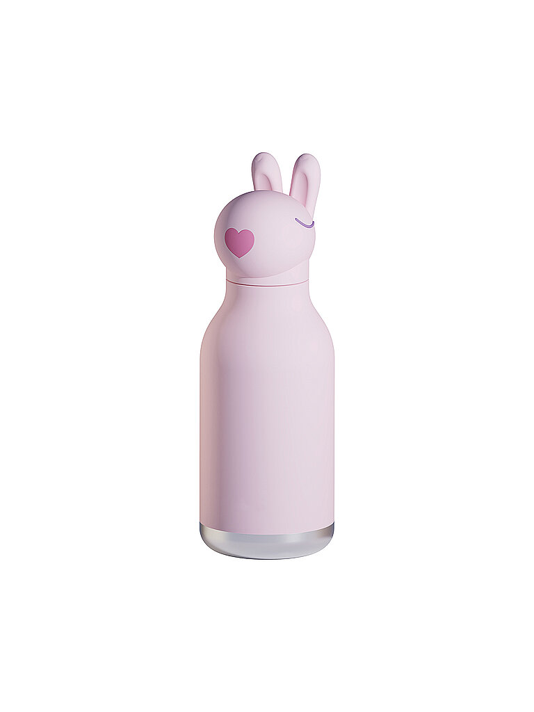 Asobu - Beasts Rabbit - Thermoflasche mit Strohhalm 460 ml