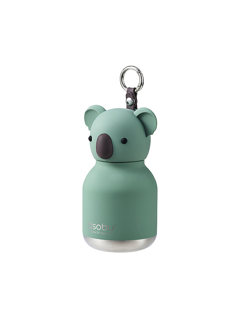 ASOBU Kinder Mini-Isolierflasche KOALA 0,2l Olive olive