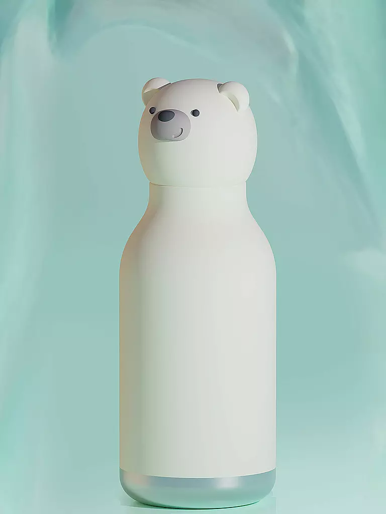 ASOBU | Isolierflasche 460ml EISBÄR weiss | mint