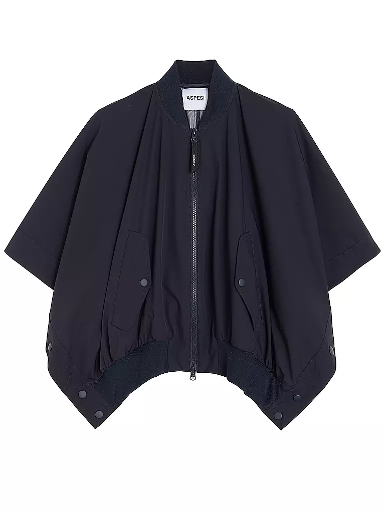 ASPESI | Cape - Poncho | dunkelblau