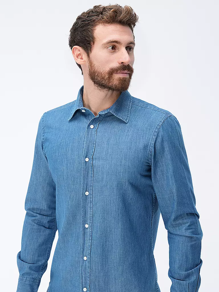 ASPESI | Jeanshemd | blau