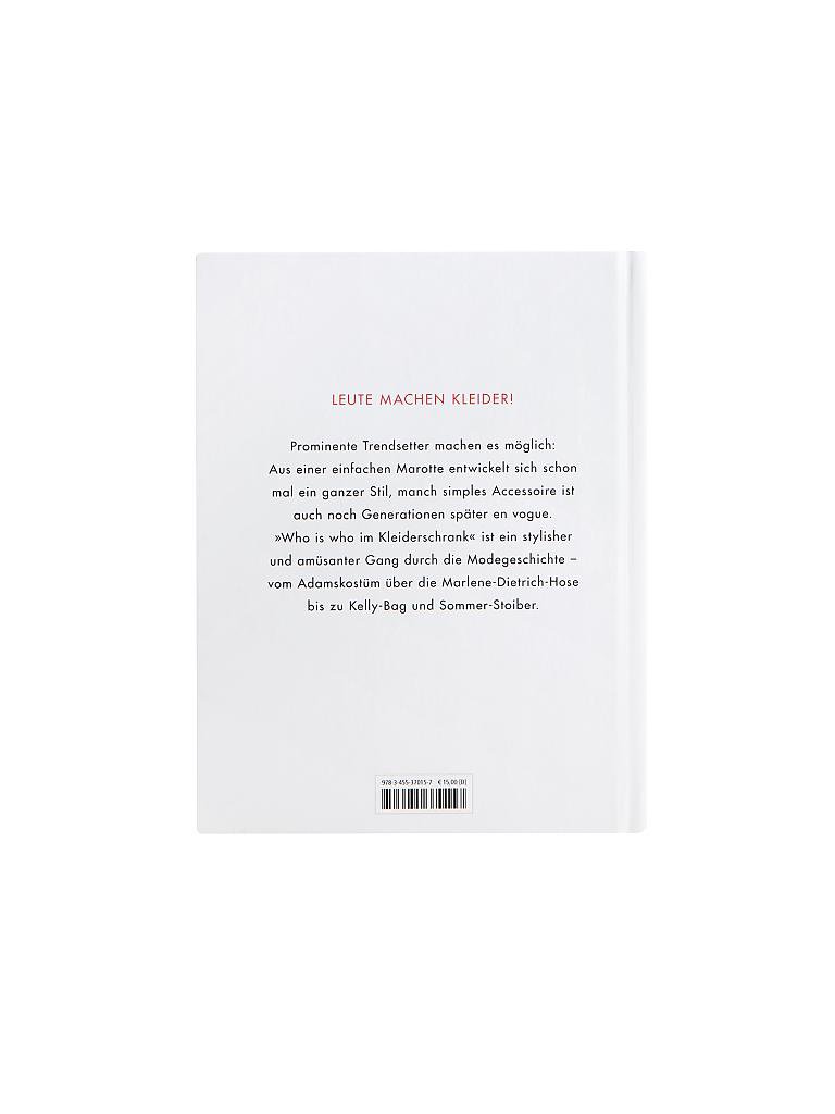 ATLANTIK | Buch - Who is who im Kleiderschrank (Autor: Kera Till) | 