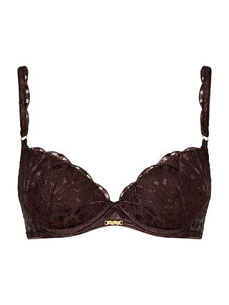 AUBADE | Push Up BH CRAZY IN LOVE satin brown