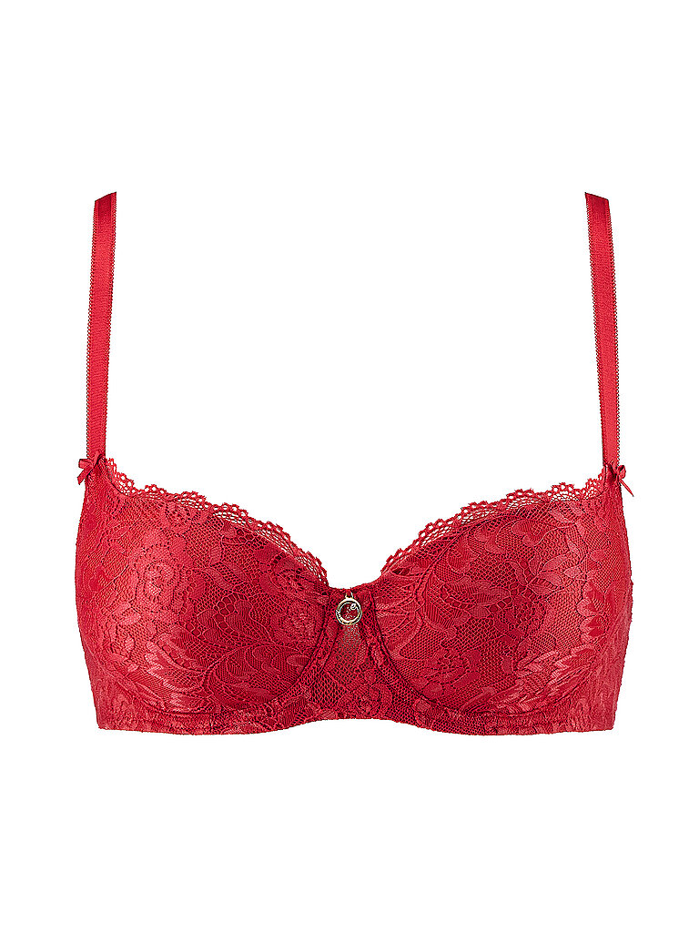 AUBADE BH mit Halbschale ROSESSENCE gala rot | 75B