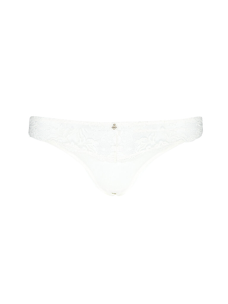 Kiss Of Love String Anhänger für Damen weiß XS