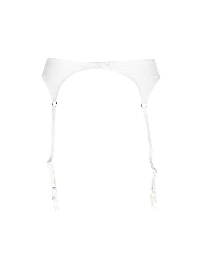 Aubade Women's Kiss Of Love Suspender in White | Size: 8