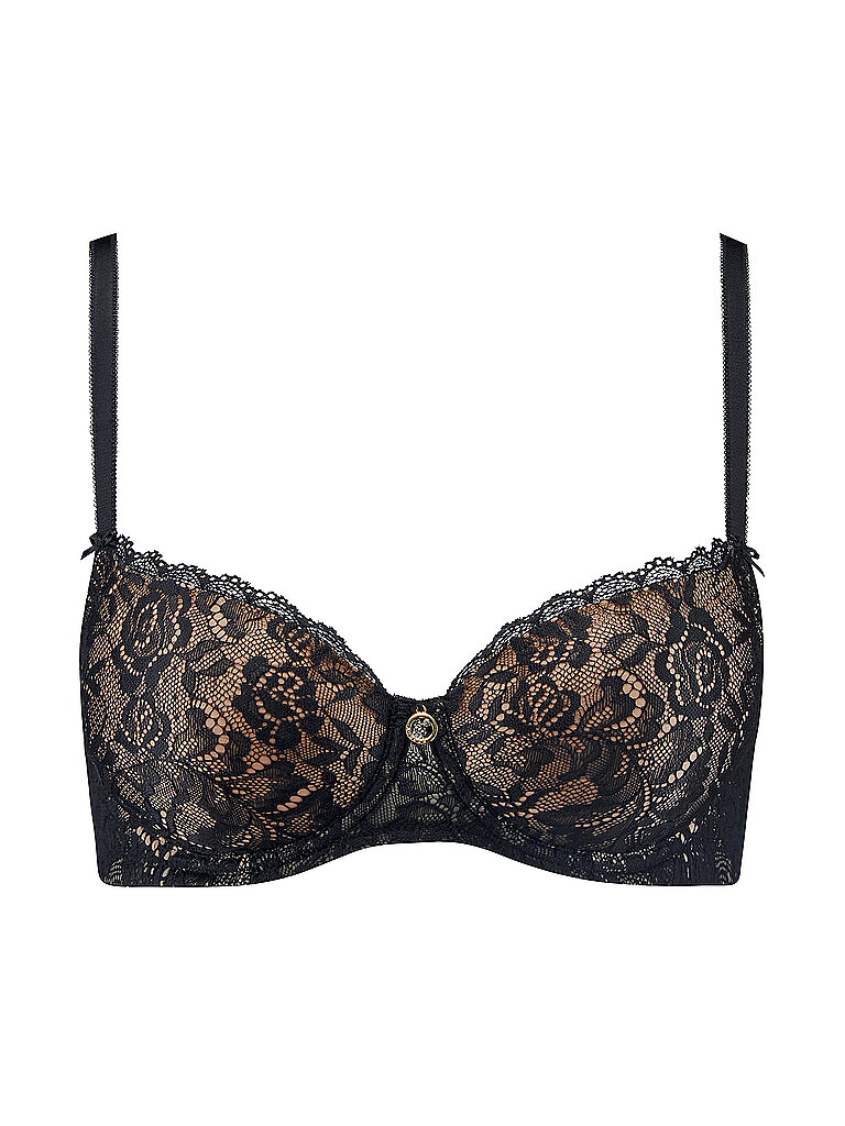 AUBADE BH mit Halbschale ROSESSENCE black schwarz | 75B