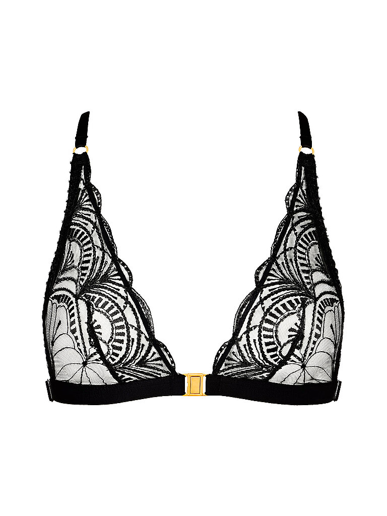 AUBADE BH ohne Bügel VIBES black schwarz | S