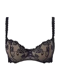 AUBADE | BH mit Bügel  Halfcup SOFTESSENCE schwarz | schwarz
