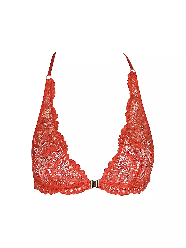 AUBADE | Brallette FLOWERMANIA rouge floral  | rot