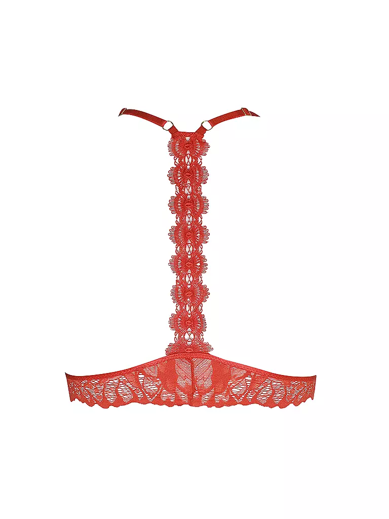 AUBADE | Brallette FLOWERMANIA rouge floral  | rot
