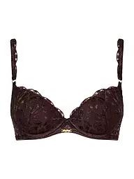AUBADE | Push Up BH CRAZY IN LOVE satin brown | braun