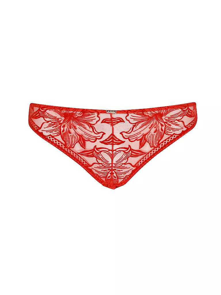 AUBADE | Slip COEUR A CORPS rouge rebelle  | rot