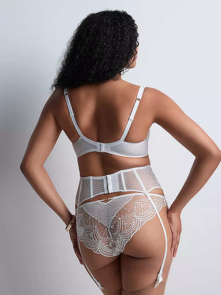 AUBADE | Strumpfgürtel VIBES pearl | weiss